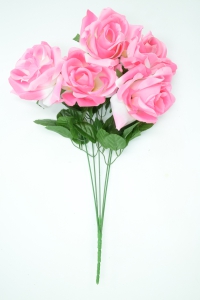 Pink Satin May Rose Bush x5  (Lot of 1) SALE ITEM